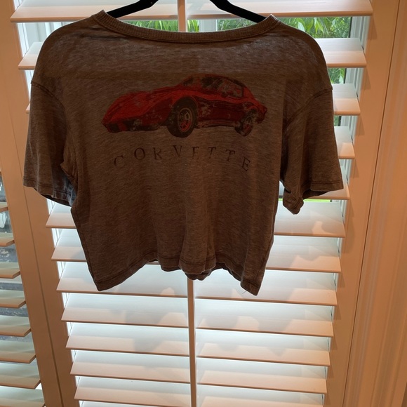 LIMITED EDITION American Eagle Corvette Crop Top - Picture 2 of 3